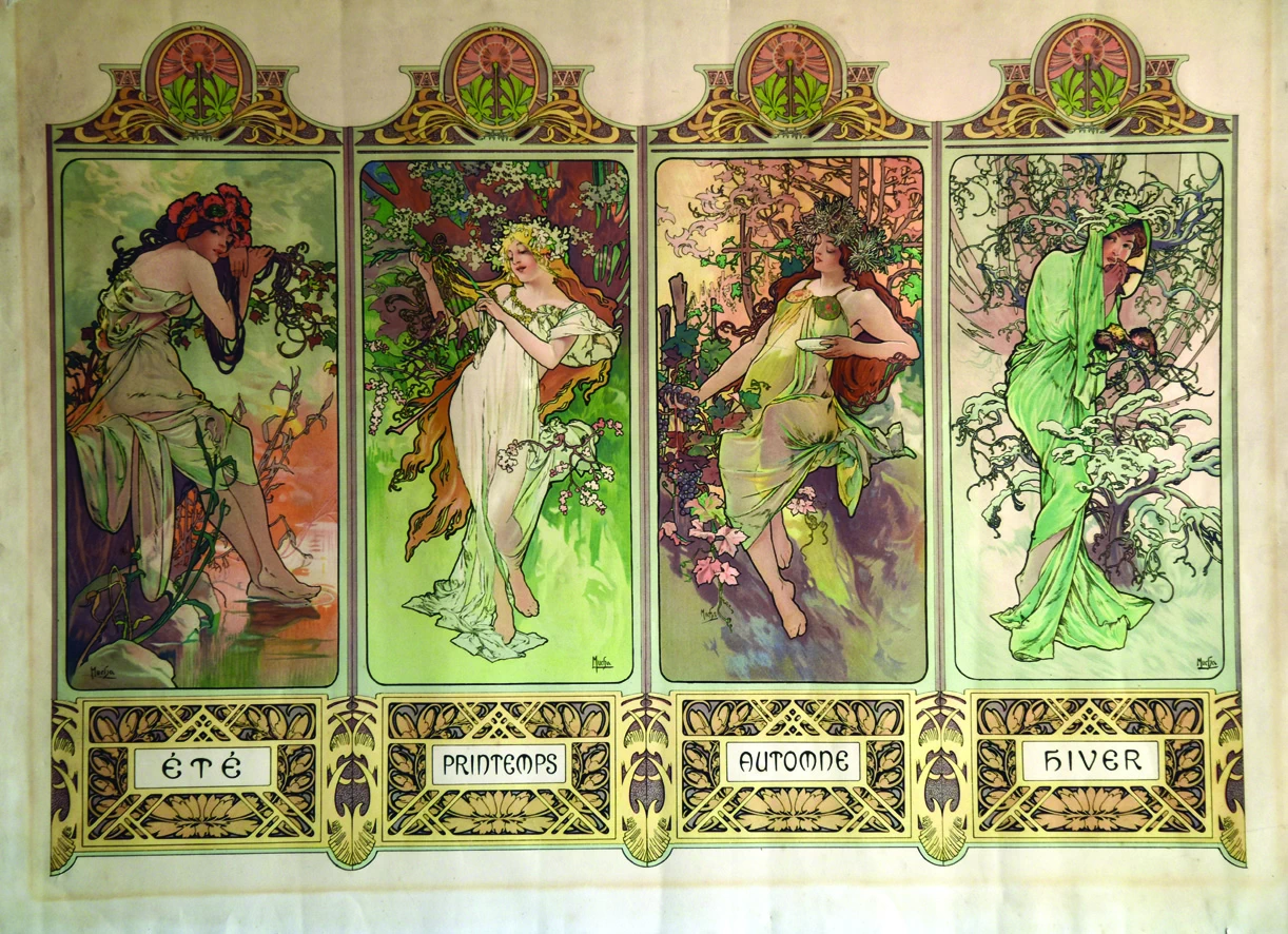 Alfons Mucha - 119, Le stagioni